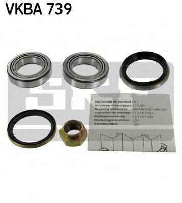 SKF VKBA739 Комплект підшипника маточини колеса