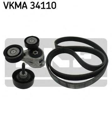 SKF VKMA34110 Полікліновий ремінний комплект