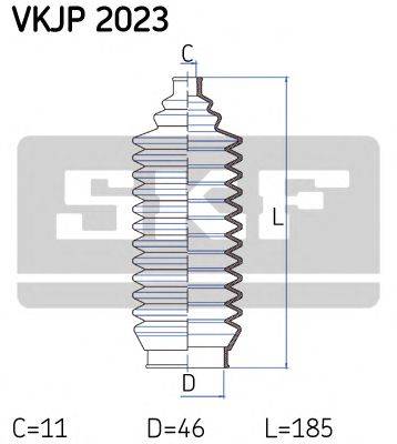 SKF VKJP2023 Комплект пильника, рульове керування