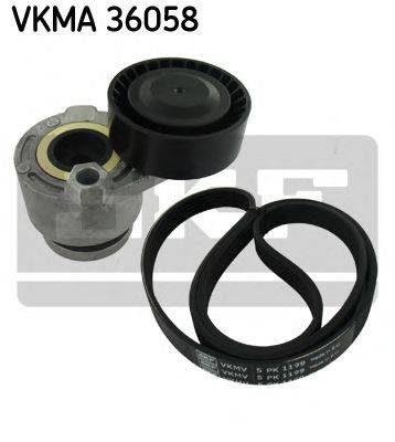 SKF VKMA36058 Полікліновий ремінний комплект