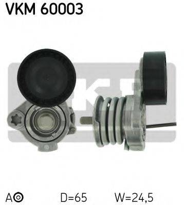 SKF VKM60003 Натяжний ролик, полікліновий ремінь