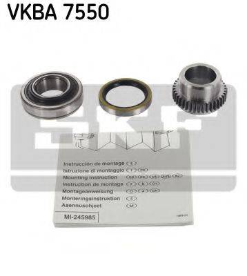 SKF VKBA7550 Комплект підшипника маточини колеса