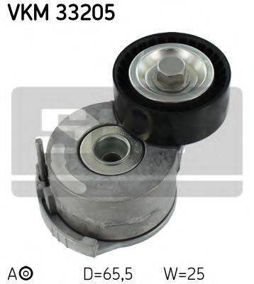 SKF VKM33205 Натяжний ролик, полікліновий ремінь