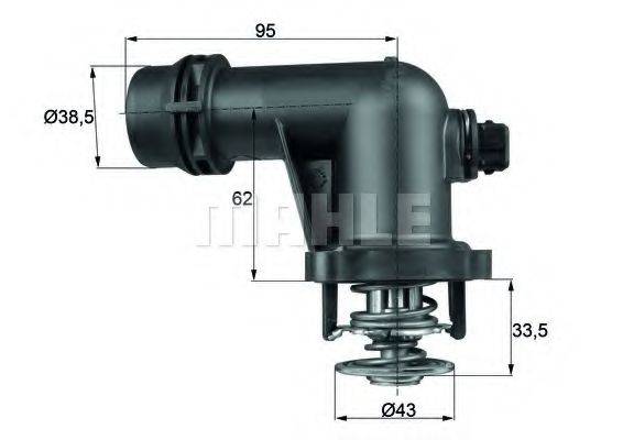 BEHR TM15105 Термостат, охолоджуюча рідина