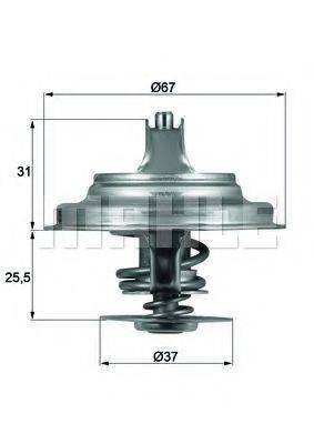 BEHR TX2571D Термостат, охолоджуюча рідина