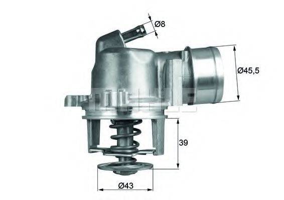 BEHR TI20887D Термостат, охолоджуюча рідина