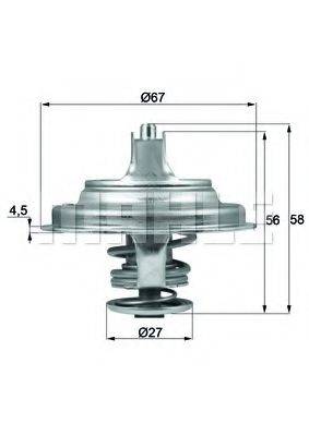 BEHR TX9779D Термостат, охолоджуюча рідина