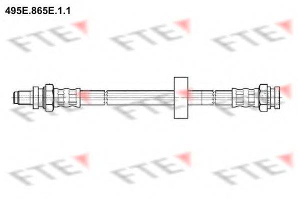 FTE 495E865E11 Гальмівний шланг