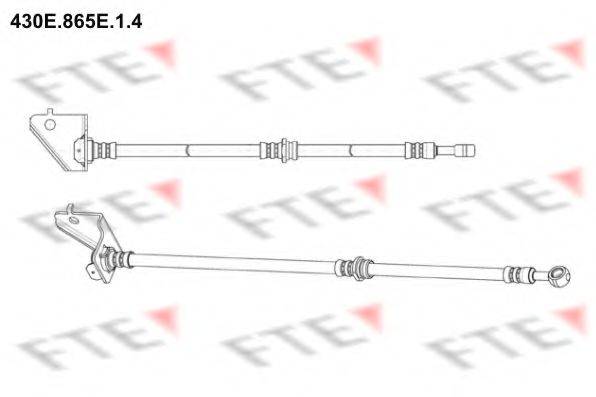 FTE 430E865E14 Гальмівний шланг