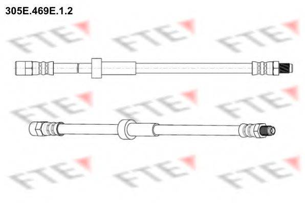 FTE 305E469E12 Гальмівний шланг