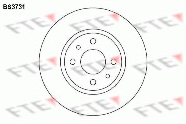 FTE BS3731 гальмівний диск