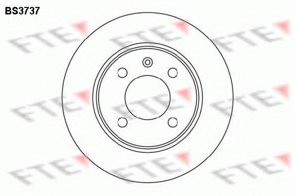 FTE BS3737 гальмівний диск
