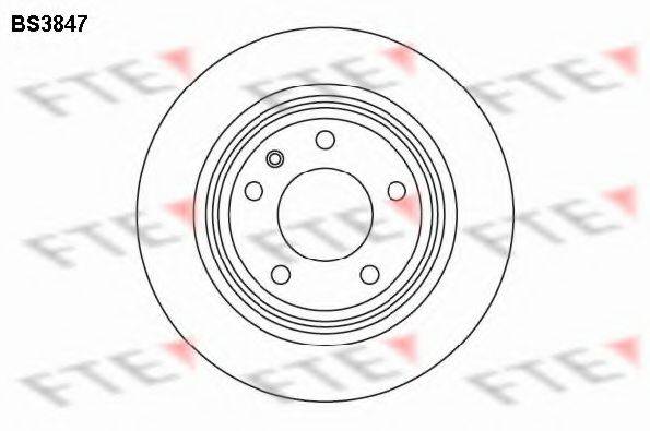FTE BS3847 гальмівний диск