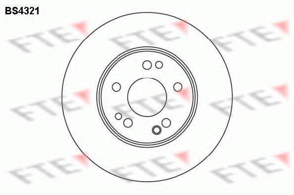 FTE BS4321 гальмівний диск