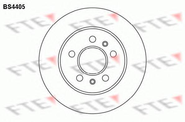 FTE BS4405 гальмівний диск