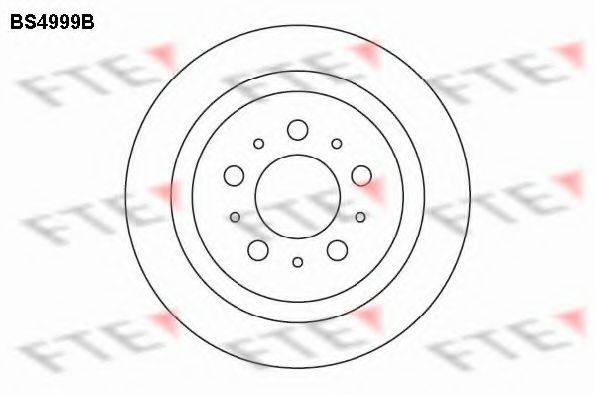 FTE BS4999B гальмівний диск