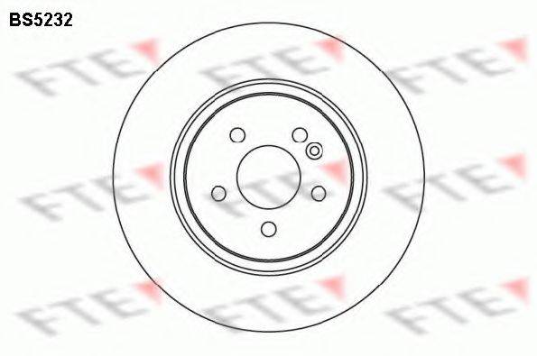FTE BS5232 гальмівний диск