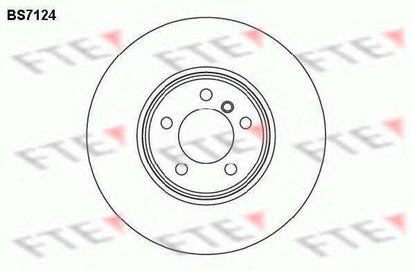 FTE BS7124 гальмівний диск