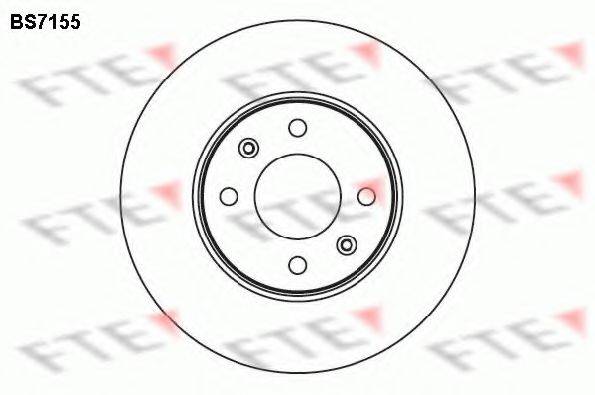FTE BS7155 гальмівний диск