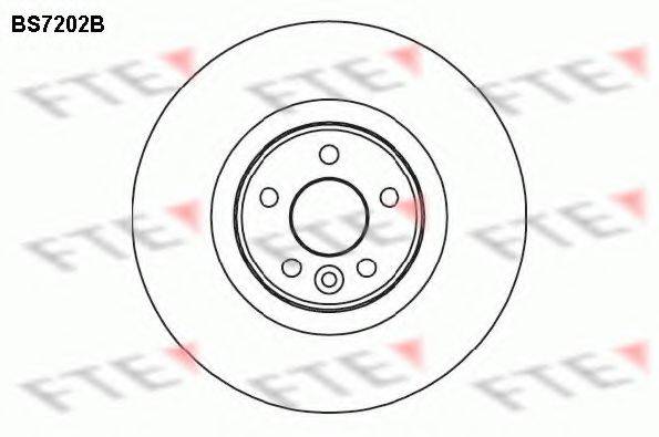 FTE BS7202B гальмівний диск