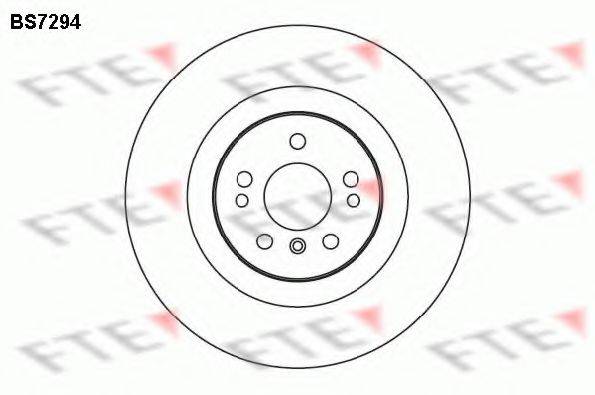 FTE BS7294 гальмівний диск