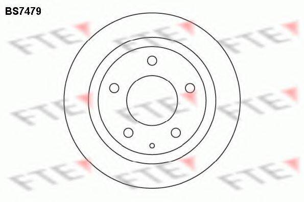 FTE BS7479 гальмівний диск