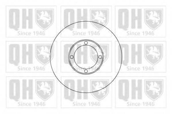 QUINTON HAZELL BDC4863 гальмівний диск