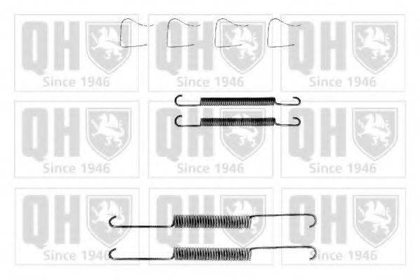 QUINTON HAZELL BFK223 Комплектуючі, гальмівна колодка