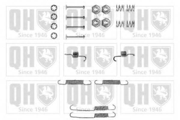 QUINTON HAZELL BFK272 Комплектуючі, гальмівна колодка