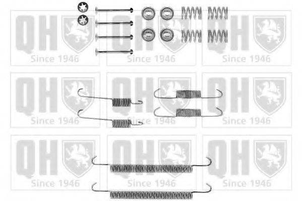 QUINTON HAZELL BFK289 Комплектуючі, гальмівна колодка