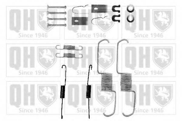 QUINTON HAZELL BFK391 Комплектуючі, гальмівна колодка