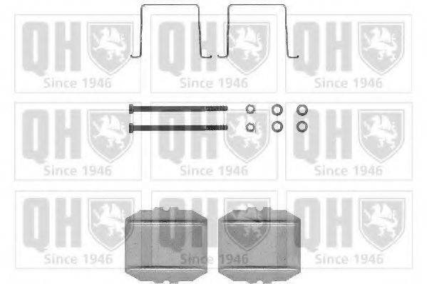 QUINTON HAZELL BFK617 Комплектуючі, колодки дискового гальма