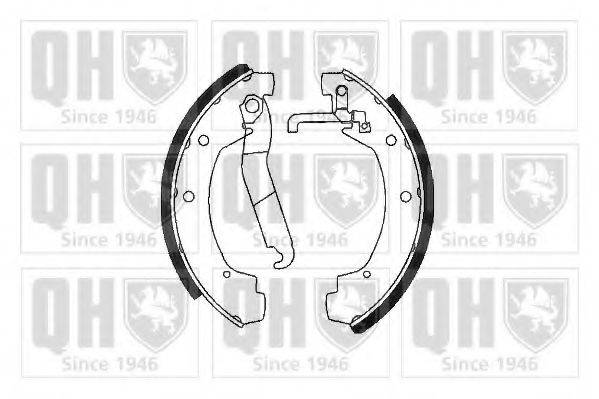 QUINTON HAZELL BS1059 Комплект гальмівних колодок
