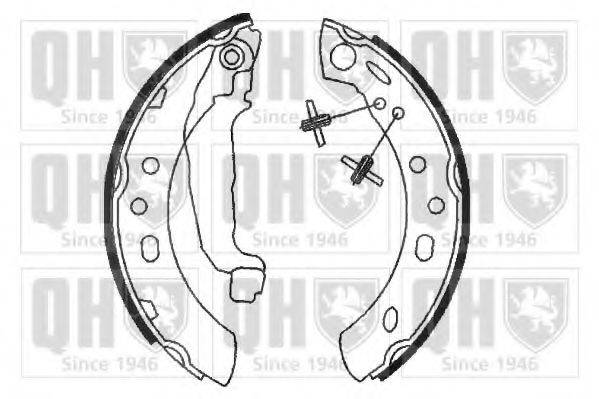 QUINTON HAZELL BS886 Комплект гальмівних колодок