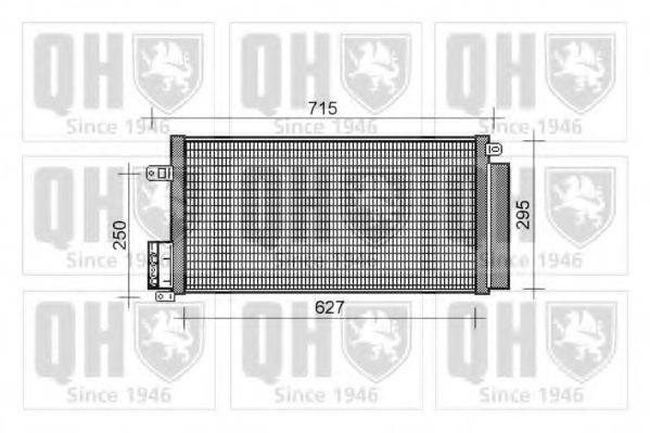 QUINTON HAZELL QCN456 Конденсатор, кондиціонер