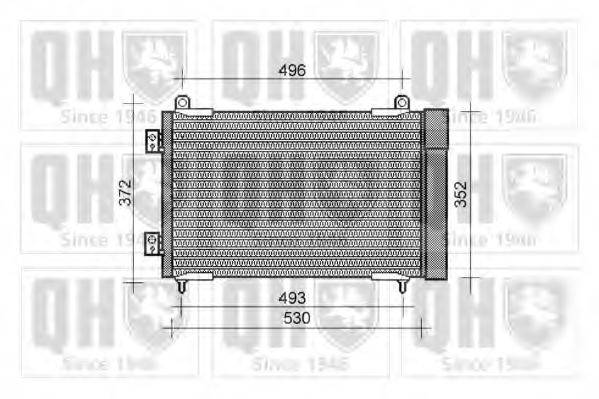 QUINTON HAZELL QCN460 Конденсатор, кондиціонер