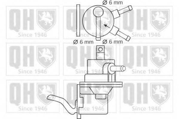 QUINTON HAZELL QFP144 Паливний насос