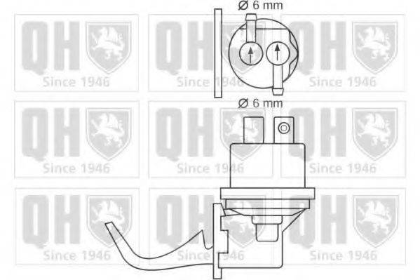 QUINTON HAZELL QFP264 Паливний насос