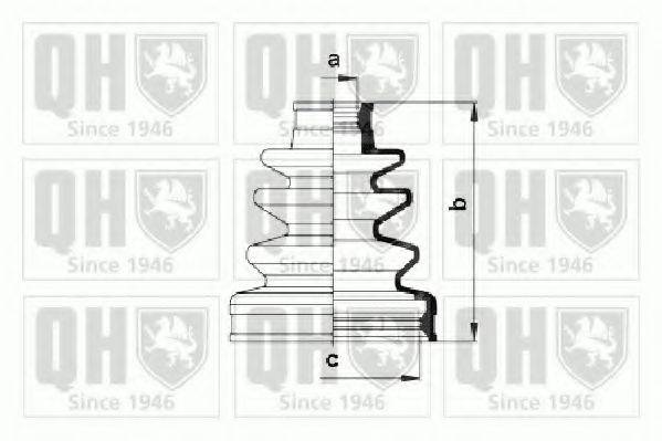 QUINTON HAZELL QJB975 Комплект пильника, приводний вал