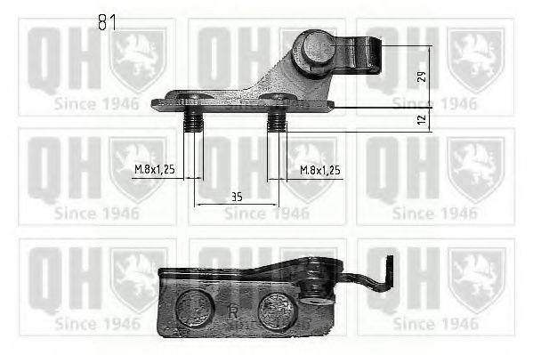 QUINTON HAZELL QTS840211 Газова пружина, кришка багажника