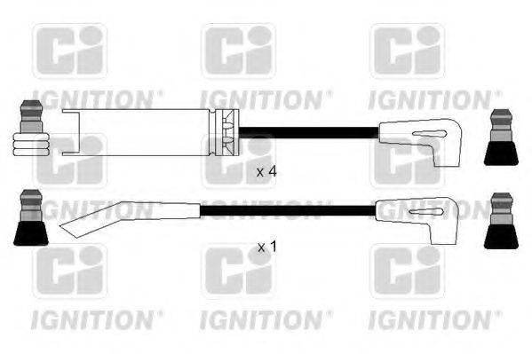 QUINTON HAZELL XC1127 Комплект дротів запалювання