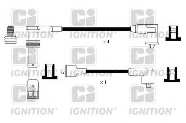 QUINTON HAZELL XC1175 Комплект дротів запалювання