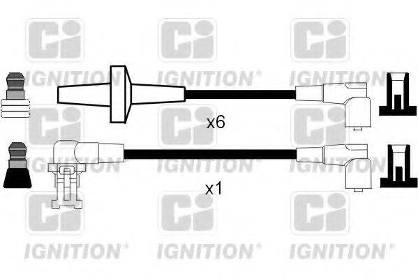 QUINTON HAZELL XC319 Комплект дротів запалювання