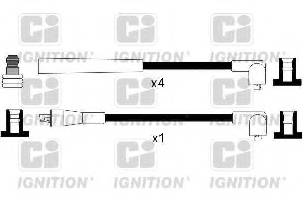 QUINTON HAZELL XC397 Комплект дротів запалювання