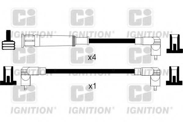 QUINTON HAZELL XC767 Комплект дротів запалювання