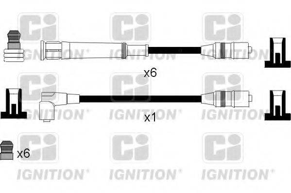 QUINTON HAZELL XC776 Комплект дротів запалювання