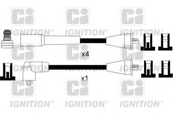 QUINTON HAZELL XC778 Комплект дротів запалювання