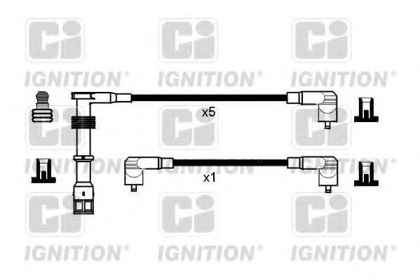 QUINTON HAZELL XC825 Комплект дротів запалювання