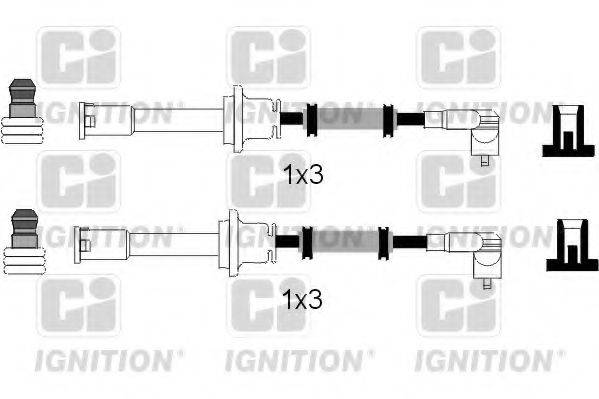 QUINTON HAZELL XC848 Комплект дротів запалювання