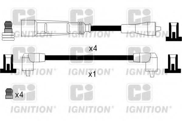 QUINTON HAZELL XC905 Комплект дротів запалювання